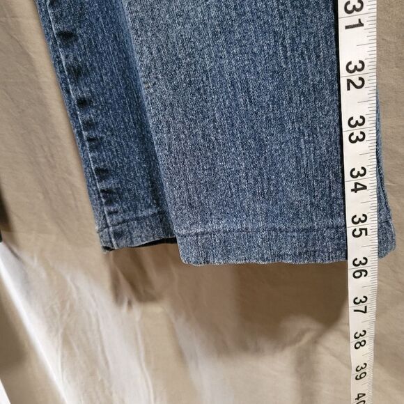 Kikit jeans Maurice sasson size 12 corduroy details blue denim jeans - Picture 10 of 11